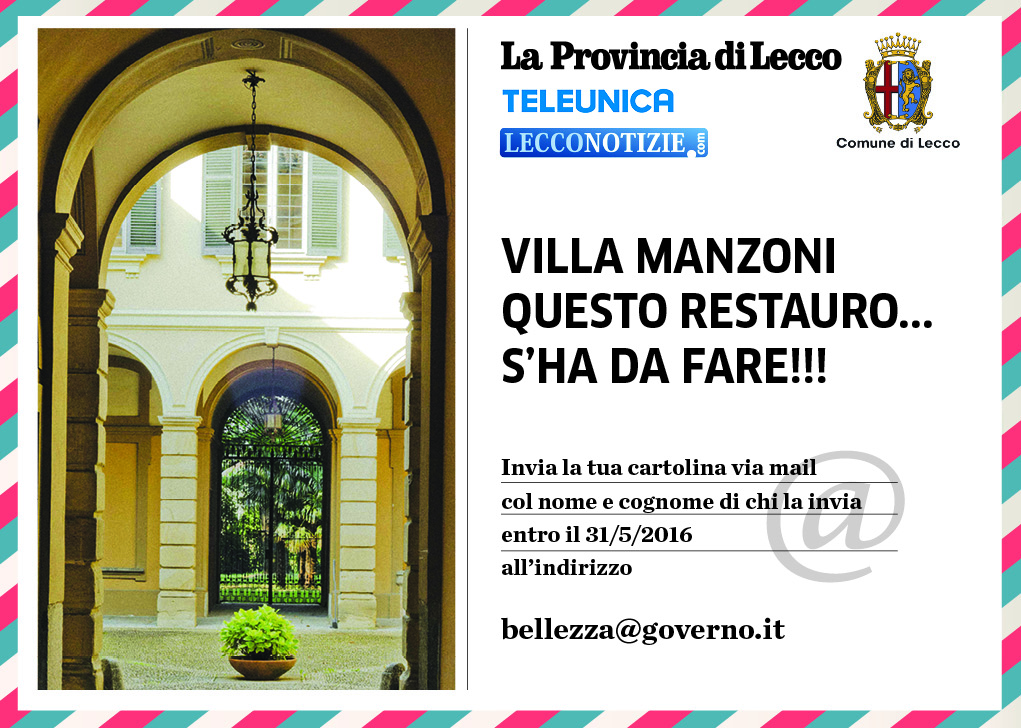 1605 cartolina villamanzoni