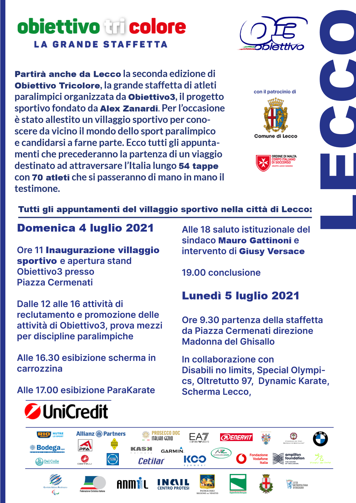 2106 obiettivo tricolore
