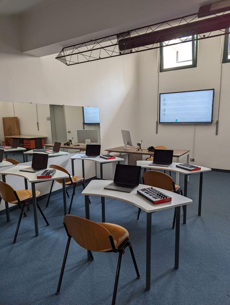 laboratorio informatica scuola musica