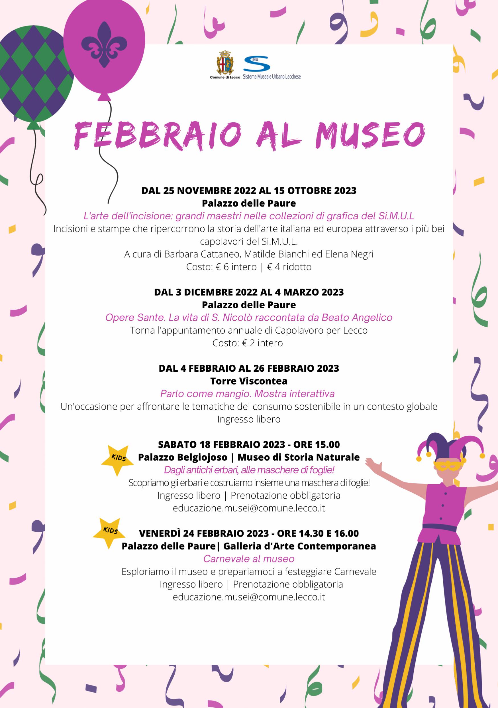 2301 febbraio museo