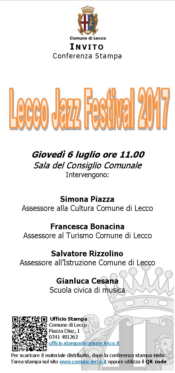 170706 lecco jazz festival invito1